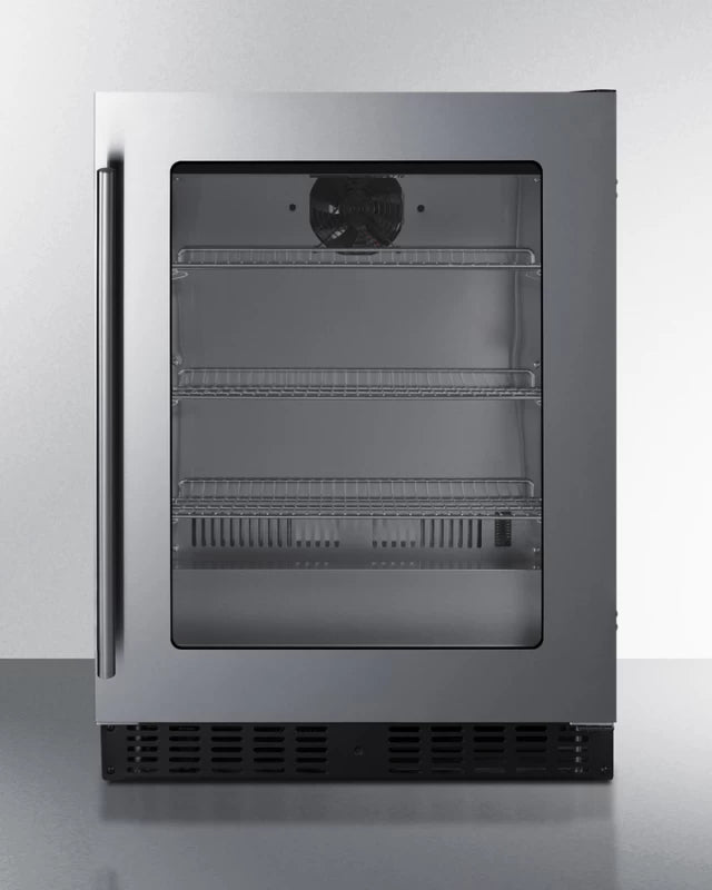 SUMMIT 24" Wide Built-In Beverage Center, ADA Compliant - Stainless Steel (ASDG2411)