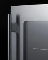 SUMMIT 24" Wide Built-In Beverage Center, ADA Compliant - Stainless Steel (ASDG2411)