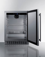 SUMMIT 24" Wide Built-In All-Refrigerator, ADA Compliant - Stainless Steel (ASDS2413CSS)