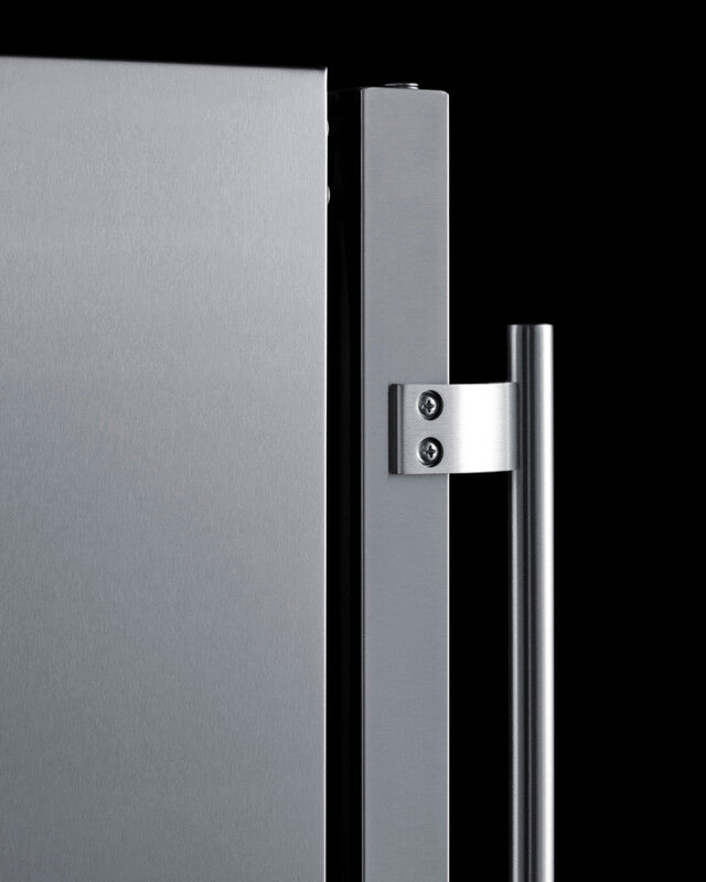 SUMMIT 24" Wide Built-In All-Refrigerator, ADA Compliant - Stainless Steel (ASDS2413CSS)