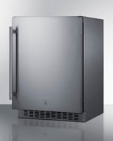 SUMMIT 24" Wide Built-In All-Refrigerator, ADA Compliant - Stainless Steel (ASDS2413CSS)