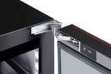 SUMMIT  24" Wide Built-In All-Refrigerator, ADA Compliant (Panel Not Included) - Panel-Ready (ASDS2413IF)