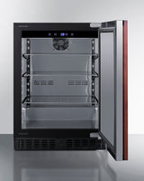 SUMMIT  24" Wide Built-In All-Refrigerator, ADA Compliant (Panel Not Included) - Panel-Ready (ASDS2413IF)