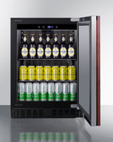 SUMMIT  24" Wide Built-In All-Refrigerator, ADA Compliant (Panel Not Included) - Panel-Ready (ASDS2413IF)