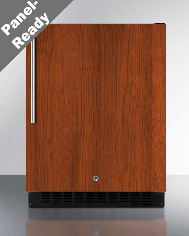 SUMMIT  24" Wide Built-In All-Refrigerator, ADA Compliant (Panel Not Included) - Panel-Ready (ASDS2413IF)