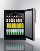 SUMMIT  24" Wide Built-In All-Refrigerator, ADA Compliant (Panel Not Included) - Panel-Ready (ASDS2413IF)