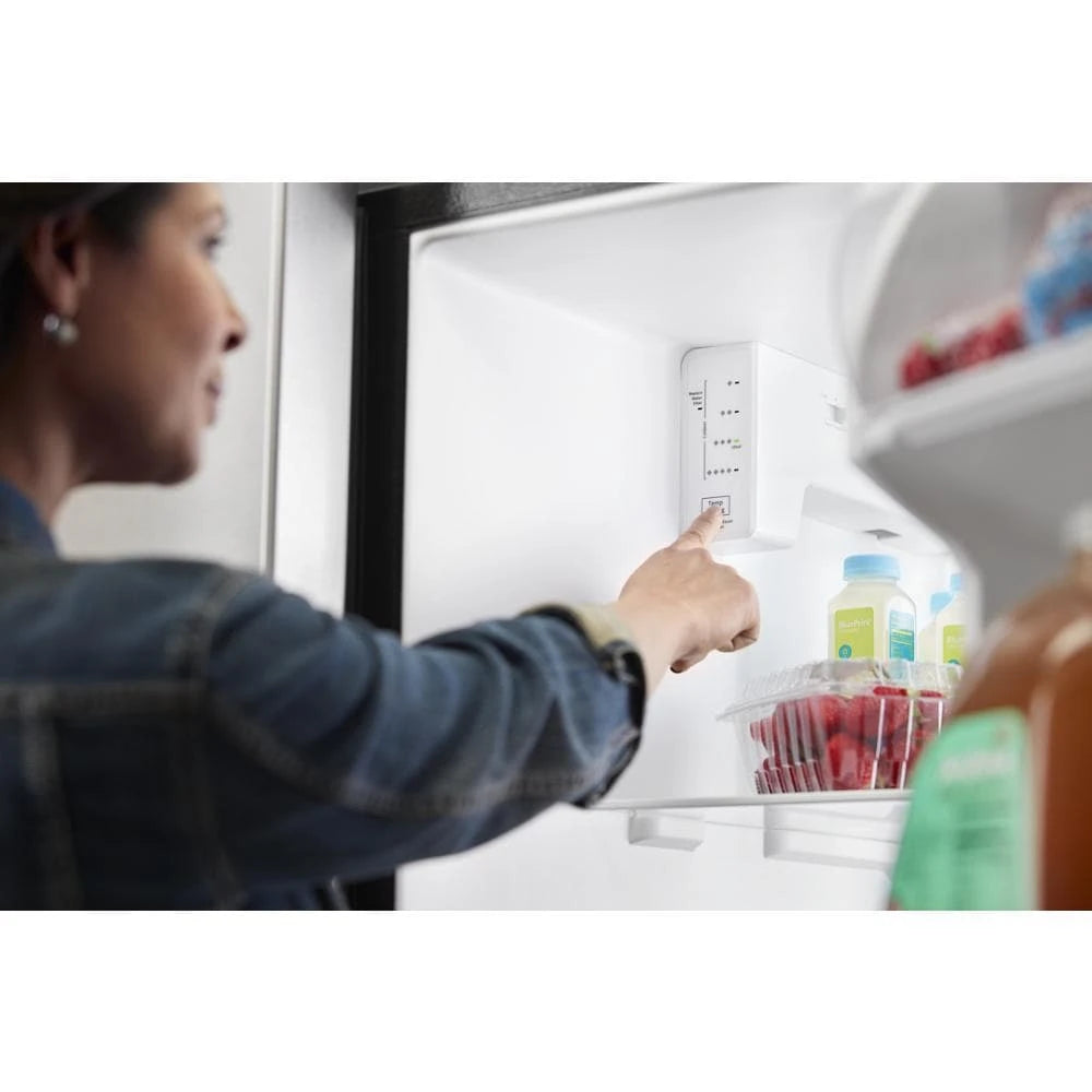 AMANA  36-inch Wide Side-by-Side Refrigerator with Dual Pad External Ice and Water Dispenser - 25 Cu. Ft. - Fingerprint-Resistant Stainless Finish (ASI2575GRS)