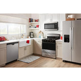 AMANA  36-inch Wide Side-by-Side Refrigerator with Dual Pad External Ice and Water Dispenser - 25 Cu. Ft. - Fingerprint-Resistant Stainless Finish (ASI2575GRS)