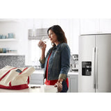 AMANA  36-inch Wide Side-by-Side Refrigerator with Dual Pad External Ice and Water Dispenser - 25 Cu. Ft. - Fingerprint-Resistant Stainless Finish (ASI2575GRS)