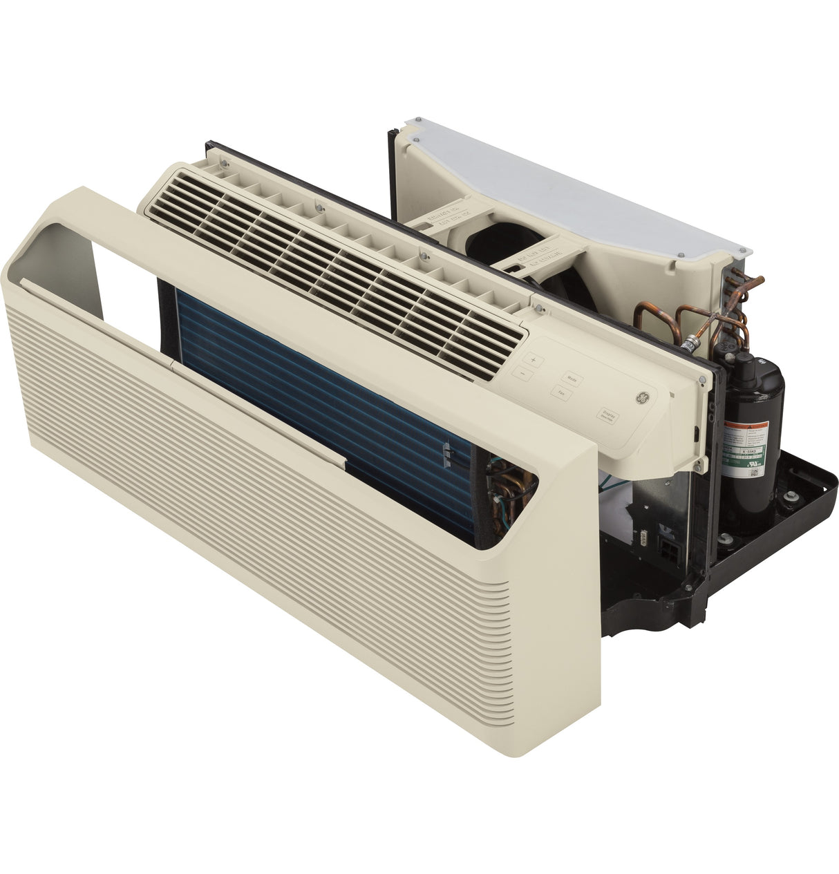 GE Zoneline Heat Pump Unit with ICR, 230/208 Volt - Gray (AZ65H15DAD)