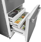 BOSCH  30" Benchmark® Built-in 2-Door Bottom Mount Fridge-Freezer Combination - Stainless (B30BB130SS)