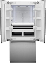 BOSCH 36" Benchmark® Built-in 2-Door Bottom Mount Fridge-Freezer Combination - Not Applicable (B36BT130NS)