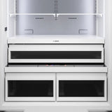 BOSCH  36" Benchmark® Built-in 2-Door Bottom Mount Fridge-Freezer Combination - Stainless (B36BT130NS)