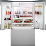 BOSCH  100 Series French Door Bottom Mount Refrigerator 36'' Stainless steel - Stainless Steel (B36CD10ENS)