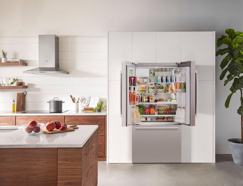 BOSCH 500 Series French Door Bottom Mount Refrigerator 36'' Easy clean -  (B36CD50SNS)