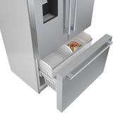 BOSCH 500 Series French Door Bottom Mount Refrigerator 36'' Easy clean -  (B36CD50SNS)