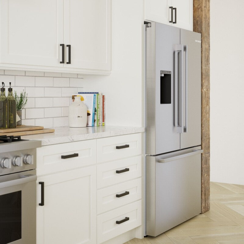 BOSCH 500 Series French Door Bottom Mount Refrigerator 36'' Easy clean -  (B36CD50SNS)