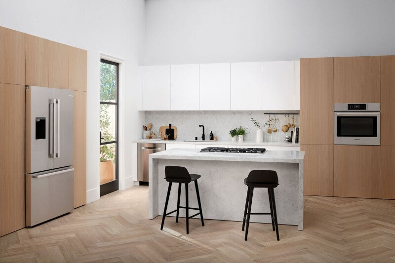 BOSCH 500 Series French Door Bottom Mount Refrigerator 36'' Easy clean -  (B36CD50SNS)