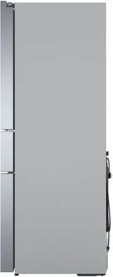 BOSCH 800 Series French Door Bottom Mount Refrigerator  36'' Easy clean stainless steel B36CL80ENS - Stainless steel (with anti-fingerprint) (B36CL80ENS)