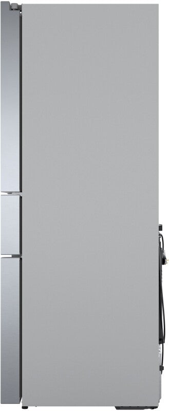 BOSCH 800 Series French Door Bottom Mount Refrigerator  36'' Easy clean stainless steel B36CL80ENS - Stainless steel (with anti-fingerprint) (B36CL80ENS)