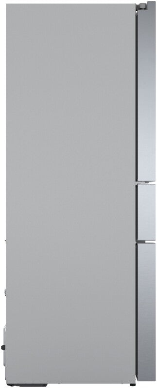 BOSCH 800 Series French Door Bottom Mount Refrigerator  36'' Easy clean stainless steel B36CL80ENS - Stainless steel (with anti-fingerprint) (B36CL80ENS)