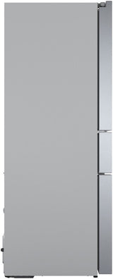 BOSCH 800 Series French Door Bottom Mount Refrigerator  36'' Easy clean stainless steel B36CL80ENS - Stainless steel (with anti-fingerprint) (B36CL80ENS)