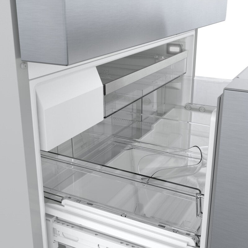 BOSCH 800 Series French Door Bottom Mount Refrigerator  36'' Easy clean stainless steel B36CL80ENS - Stainless steel (with anti-fingerprint) (B36CL80ENS)