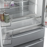 BOSCH 800 Series French Door Bottom Mount Refrigerator 36'' Easy clean - Stainless steel (with anti-fingerprint) (B36CL80SNS)