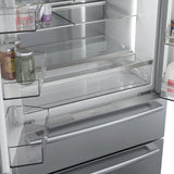 BOSCH 800 Series French Door Bottom Mount Refrigerator 36'' Easy clean - Stainless steel (with anti-fingerprint) (B36CL80SNS)
