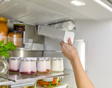 BOSCH 800 Series French Door Bottom Mount Refrigerator 36'' Easy clean - Stainless steel (with anti-fingerprint) (B36CL80SNS)