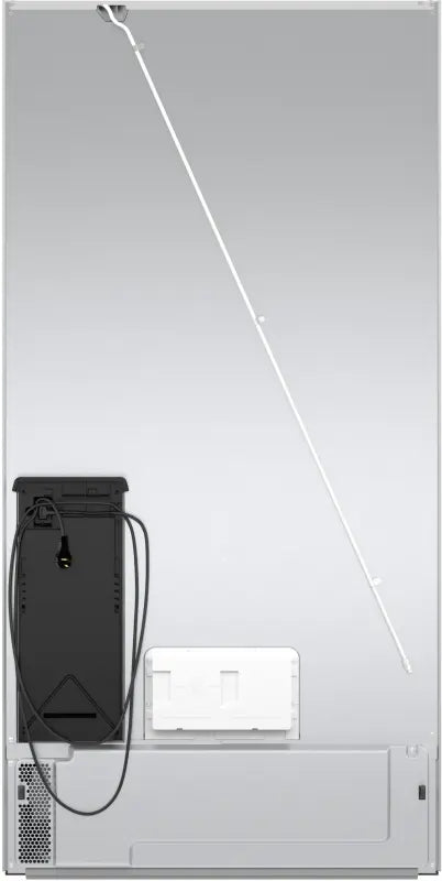 BOSCH  800 Series French Door Bottom Mount Refrigerator, Glass door 36'' Brushed steel - Stainless Steel (B36CL81ENG)