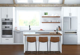 BOSCH 800 Series French Door Bottom Mount Refrigerator, Glass door 36'' - Stainless Steel (B36CL81ENG)