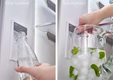 BOSCH 800 Series French Door Bottom Mount Refrigerator 36'' Easy clean - Stainless steel (with anti-fingerprint) (B36CT80SNS)