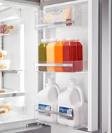 BOSCH 800 Series French Door Bottom Mount Refrigerator 36'' Easy clean - Stainless steel (with anti-fingerprint) (B36CT80SNS)