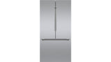 BOSCH  800 Series French Door Bottom Mount Refrigerator 36'' Brushed steel - Stainless Steel (B36CT81ENS)