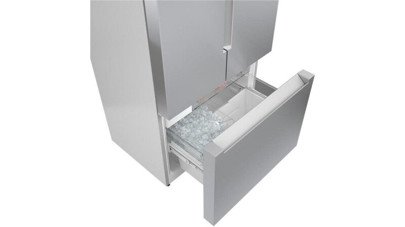 BOSCH  800 Series French Door Bottom Mount Refrigerator 36'' Brushed steel - Stainless Steel (B36CT81ENS)