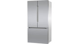 BOSCH  800 Series French Door Bottom Mount Refrigerator 36'' Brushed steel - Stainless Steel (B36CT81ENS)
