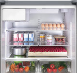 BOSCH 36" 500 Series, 3-Door, Standard Depth, External ice/water, Stainless Steel, 70" - Stainless steel (with anti-fingerprint) (B36FD52SNS)
