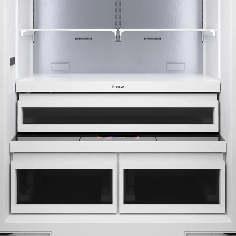 BOSCH  36" Benchmark® Built-in 2-Door Bottom Mount Fridge-Freezer Combination - Stainless (B36IT100NP)