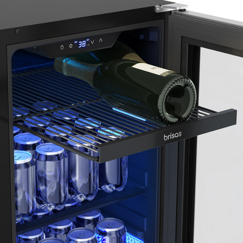 BRISAS  15″ Single Zone Beverage Cooler - Other (BBV15C01AG)