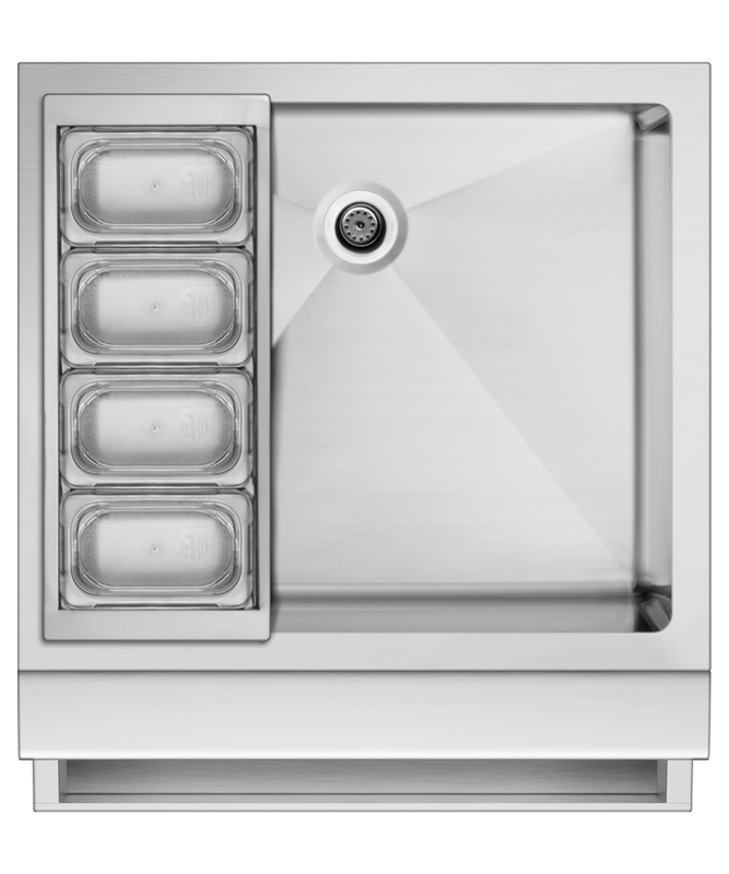DCS  Series 9 Beverage Chiller Bottle Holder Accessory - Stainless Steel (BC125AC)