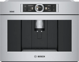 BOSCH  800 Series Built-in Coffee Machine, Removable Water Tank - Stainless Steel (BCM8450UC)