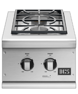 DCS  14" Series 7 Double Side Burner, Natural Gas - Stainless Steel (BGC132BIN)