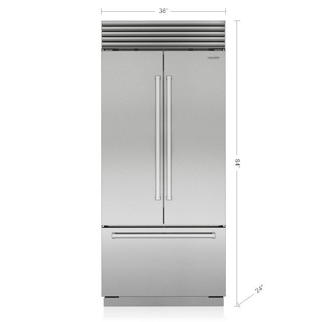 Sub-Zero  36" Classic French Door Refrigerator/Freezer with Internal Dispenser - Other (BI36UFDIDSPH)