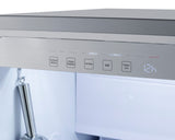 Summit 18" Wide Clear Icemaker, ADA Compliant - Stainless Steel (BIM182ADA)