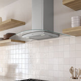 BRISAS  BMI Wall - Stainless & Glass (BMIE36DG)