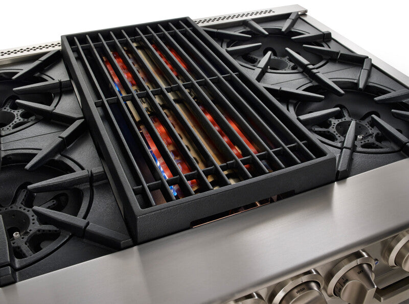 BLUESTAR  48″ Platinum Series Range - Stainless Steel (BSP488B)