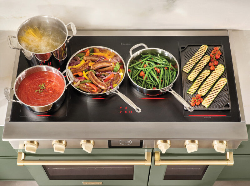 BLUESTAR  48″ Platinum Induction - Stainless Steel (BSPIR486Z)
