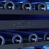 Brisas Dual Zone Wine Cooler - Stainless Steel (BWN24C02AG)