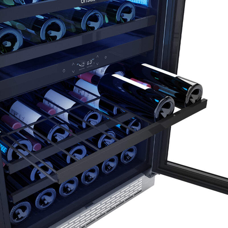 Brisas Dual Zone Wine Cooler - Stainless Steel (BWN24C02AG)